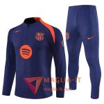 Insieme Tuta Calcio FC Barcellona 2025/2026 Blu/Arancia