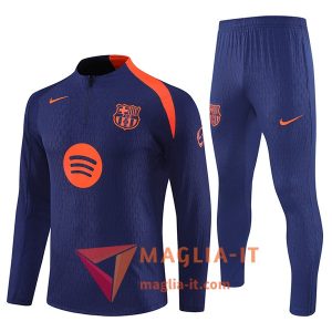 Insieme Tuta Calcio FC Barcellona 2025/2026 Blu/Arancia