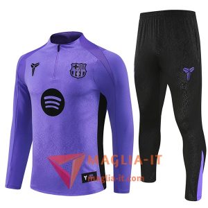 Insieme Tuta Calcio FC Barcellona 2025/2026 viola/Nero