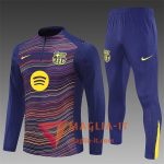 Insieme Tuta Calcio FC Barcellona Bambino 2025/2026 viola/Giallo