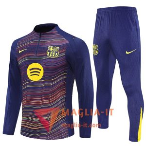 Insieme Tuta Calcio FC Barcellona viola/Giallo 2025/2026