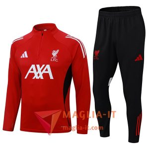 Insieme Tuta Calcio FC Liverpool 2025/2026 Rosso/Bianco/Nero