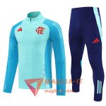 Insieme Tuta Calcio Flamengo 2025/2026 Verde/Blu