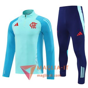 Insieme Tuta Calcio Flamengo 2025/2026 Verde/Blu