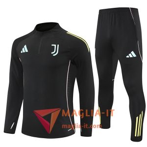 Insieme Tuta Calcio Juventus 2025/2026 Nero