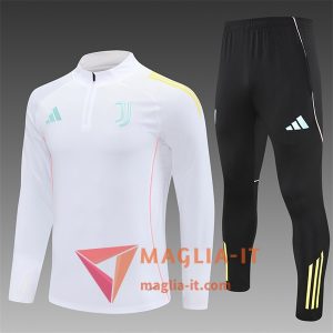 Insieme Tuta Calcio Juventus Bambino 2025/2026 Bianco