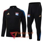 Insieme Tuta Calcio Lyon 2025/2026 Nero/Rosso/Blu