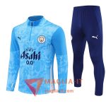 Insieme Tuta Calcio Manchester City Azzurro 2025/2026