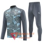 Insieme Tuta Calcio Manchester City Grigio/Azzurro 2025/2026