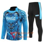 Insieme Tuta Calcio SSC Napoli 2025/2026 Blu/Nero