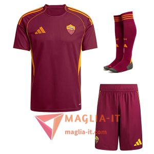 Kit Maglia AS Roma Prima (Pantaloncini + Calzini) 2025/26