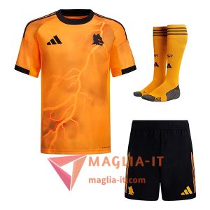 Kit Maglia AS Roma Seconda 2025/2026 (Pantaloncini + Calzini)