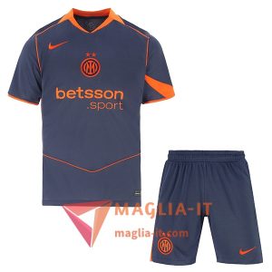 Kit Maglia Inter Milan Terza 2025/2026 + Pantaloncini