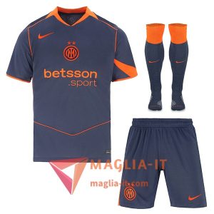Kit Maglia Inter Milan Terza 2025/2026 (Pantaloncini + Calzini)