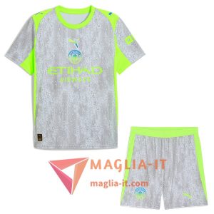 Kit Maglia Manchester City Terza + Pantaloncini 2025/2026