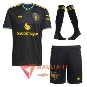 Kit Maglia Manchester United Terza (Pantaloncini + Calzini) 2025/26