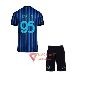 Maglia Calcio ALESSANDRO BASTONI 95 Inter Milan Bambino 2025/26 Prima