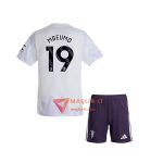 Maglia Calcio BRYAN MBEUMO 19 Manchester United Bambino 2025/26 Seconda