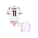 Maglia Calcio CHRISTIAN PULISIC 11 AC Milan Bambino 2025/26 Seconda