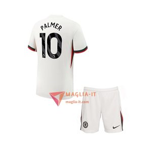 Maglia Calcio COLE PALMER 10 Chelsea Bambino 2025/26 Seconda