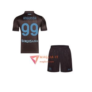 Maglia Calcio FRANK ANGUISSA 99 SSC Napoli Bambino 2025/26 Terza