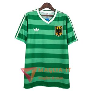 Maglia Calcio Germania Retro Verde 1984 Vintage