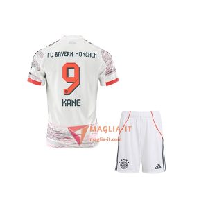 Maglia Calcio HARRY KANE 9 Bayern Monaco Bambino 2025/26 Seconda