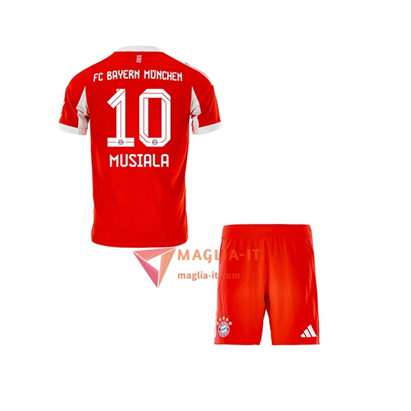 Maglia Calcio JAMAL MUSIALA 10 Bayern Monaco Bambino 2025/26 Prima