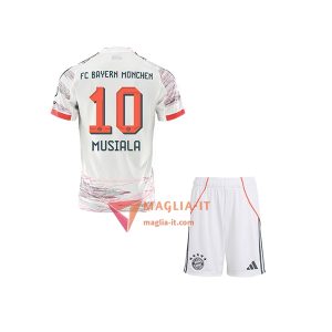 Maglia Calcio JAMAL MUSIALA 10 Bayern Monaco Bambino 2025/26 Seconda