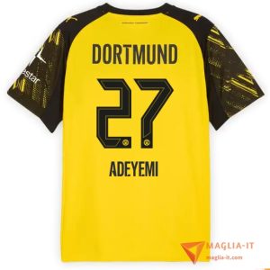 Maglia Calcio KARIM ADEYEMI 27 Dortmund 2025/26 Prima