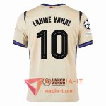 Maglia Calcio LAMINE YAMAL 10 FC Barcellona 2025/26 UCL Seconda