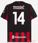 Maglia Calcio LUKA MODRIĆ 14 AC Milan 2025/26 Prima