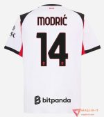 Maglia Calcio LUKA MODRIĆ 14 AC Milan 2025/26 Seconda