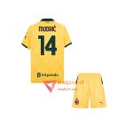 Maglia Calcio LUKA MODRIĆ 14 AC Milan Bambino 2025/26 Terza