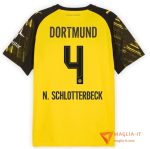 Maglia Calcio NICO SCHLOTTERBECK 4 Dortmund 2025/26 Prima