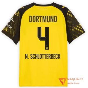 Maglia Calcio NICO SCHLOTTERBECK 4 Dortmund 2025/26 Prima