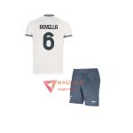 Maglia Calcio NICOLÒ ROVELLA 6 LAZIO Bambino 2025/26 Seconda