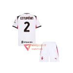 Maglia Calcio PERVIS ESTUPIÑAN 2 AC Milan Bambino 2025/26 Seconda
