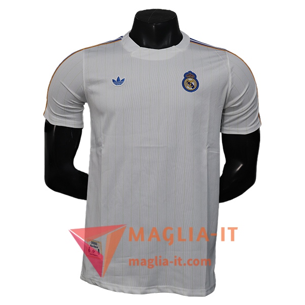 Maglia Calcio Real Madrid Special Edition 2025/2026 A Strisce Verticali Bianche