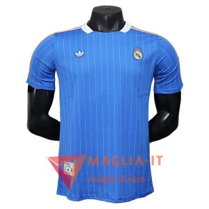Maglietta Calcio Real Madrid Special Edition 2025/2026 Blu a righe