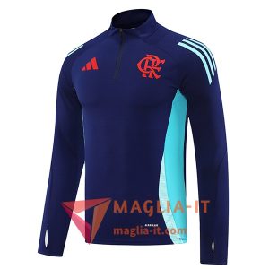 Nuova Felpa da Allenamento Flamengo 2025/2026 Blu Reale