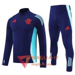 Nuova Insieme Tuta Calcio Flamengo 2025/2026 Blu Reale