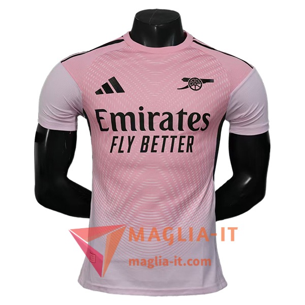 Nuova Maglia Calcio Arsenal Special Edition 2025/2026 Rosa
