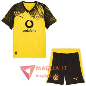 Nuova Maglia Calcio Dortmund Bambino Prima 2025/2026
