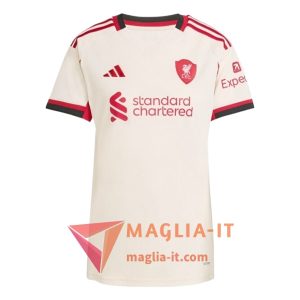 Nuova Maglia Calcio FC Liverpool Donna Seconda 2025/2026
