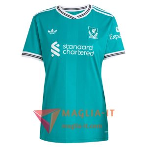 Nuova Maglia Calcio FC Liverpool Donna Terza 2025/2026