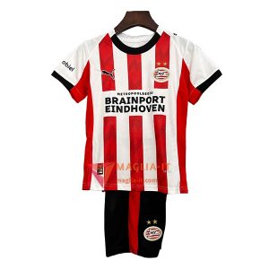 Nuova Maglia Calcio PSV Eindhoven Bambino Prima 2025/2026
