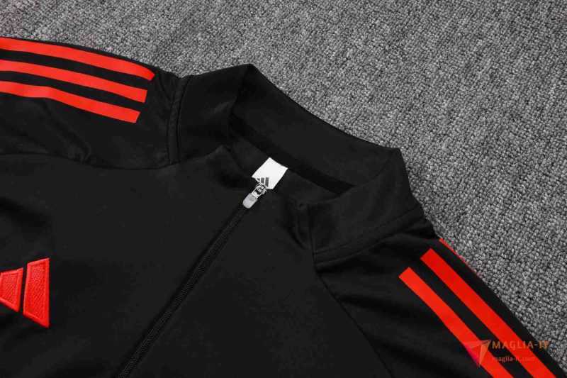 Insieme Tuta Calcio Bayern Monaco 2025/2026 Nero/Rosso/Bianco - immagine 6