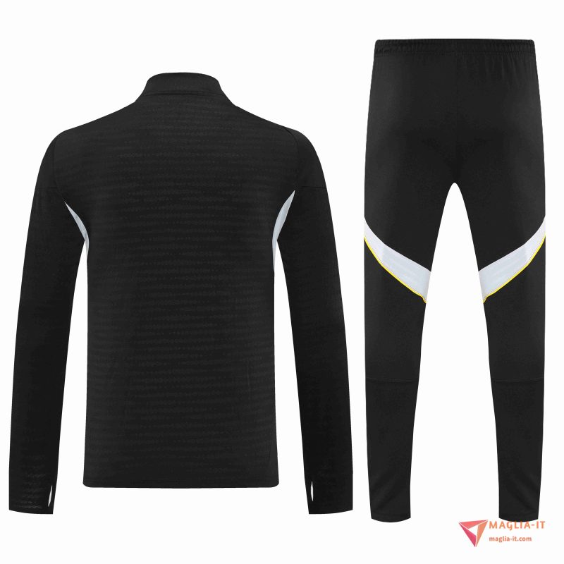 Insieme Tuta Calcio Real Madrid 2025/2026 Nero/Grigio/Bianco - immagine 4