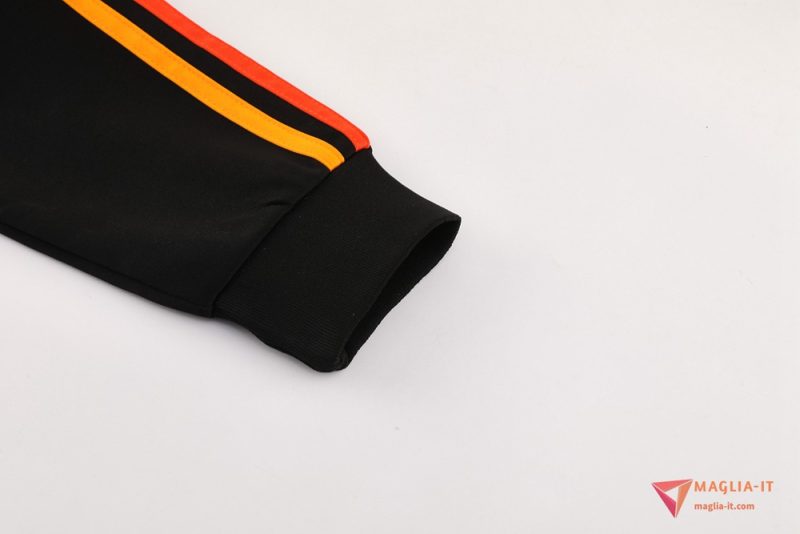 Insieme Tuta Calcio Giacca Arsenal 2025/2026 Nero/Arancia/Rosso - immagine 2
